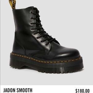 Doc Marten Jadon Smooth Leather Platform Boot
